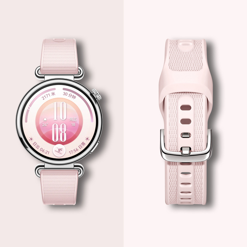 حزام مطاطي فلوري لساعة هواوي و - مراجعة Titan Smartwatch Accessories وسعره
